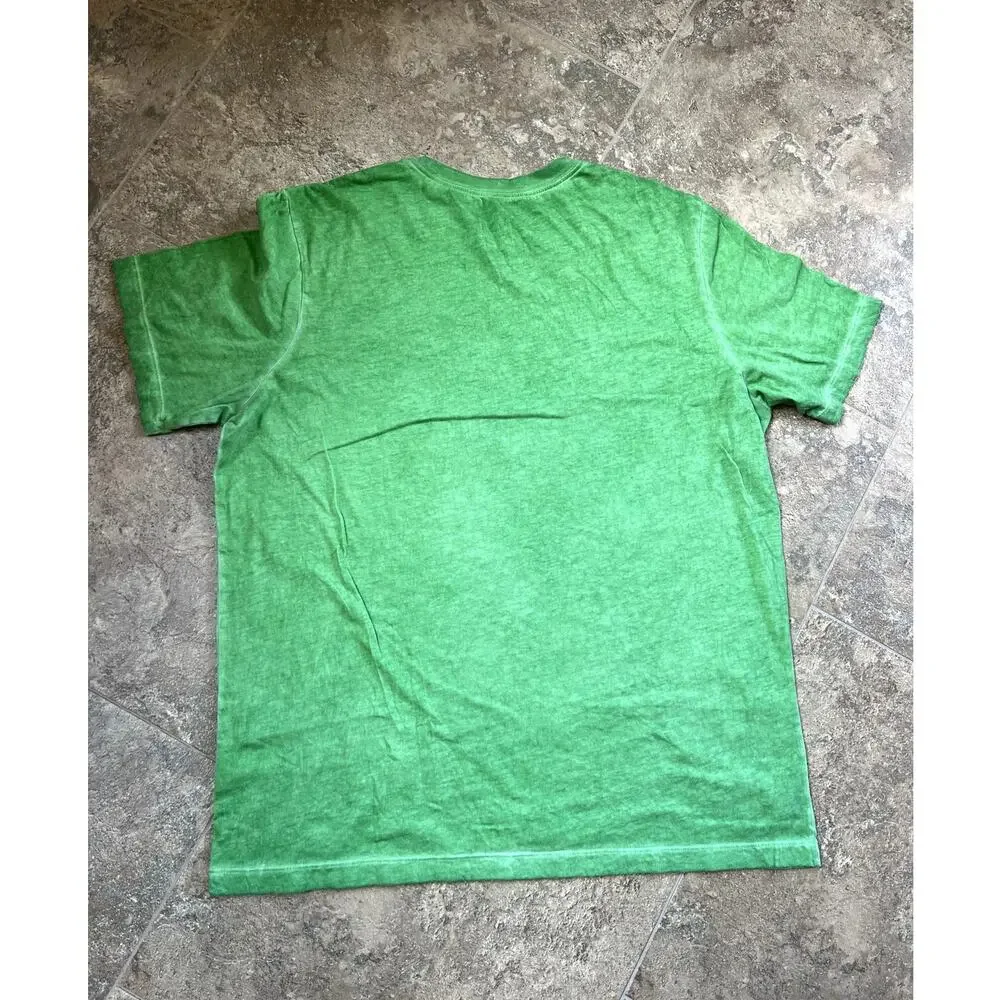 Nike Short Sleeve Green Crew T-Shirt, Men's size L